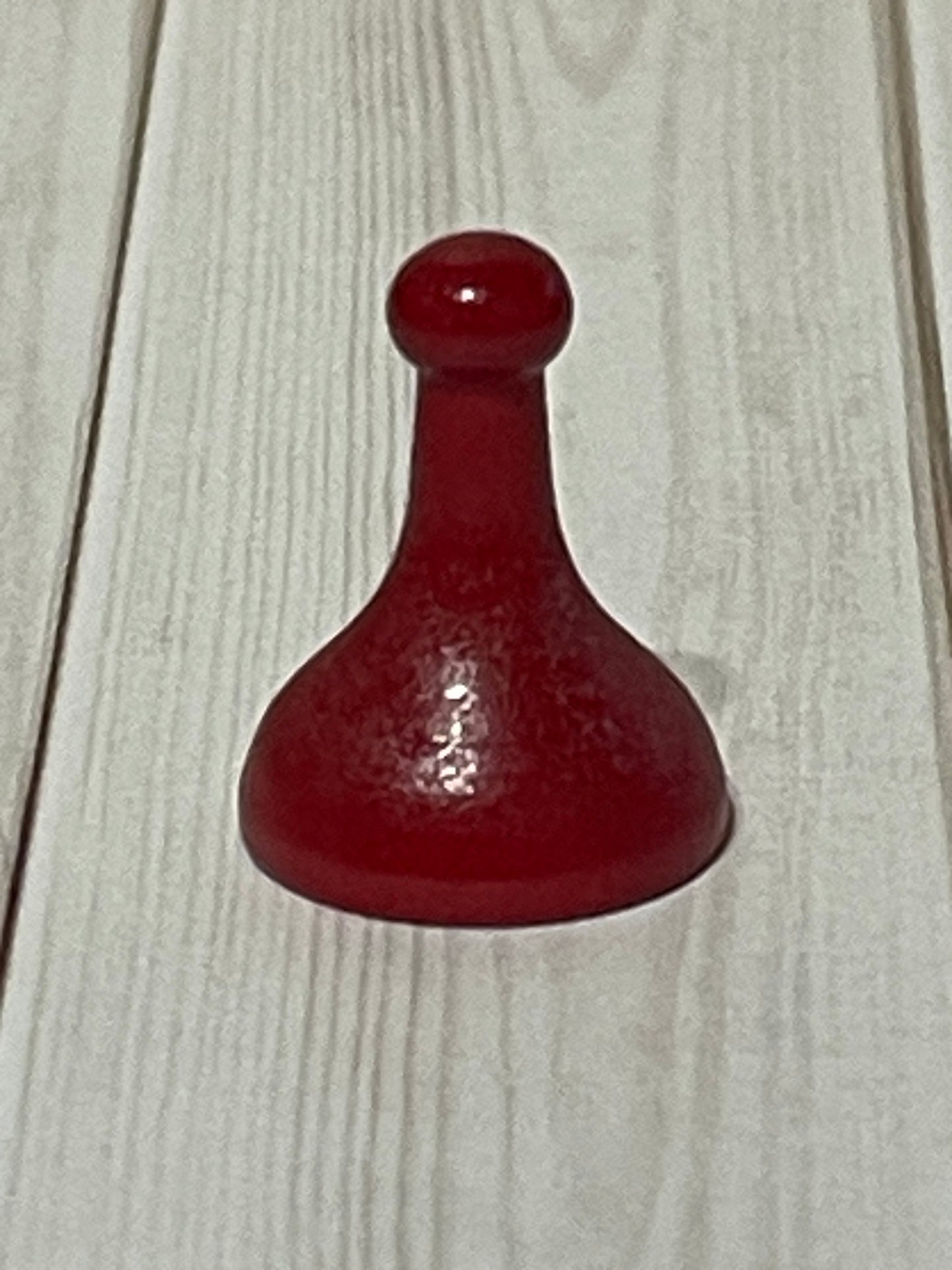 Clue - Vintage 1960's Replacement Red Wooden Token