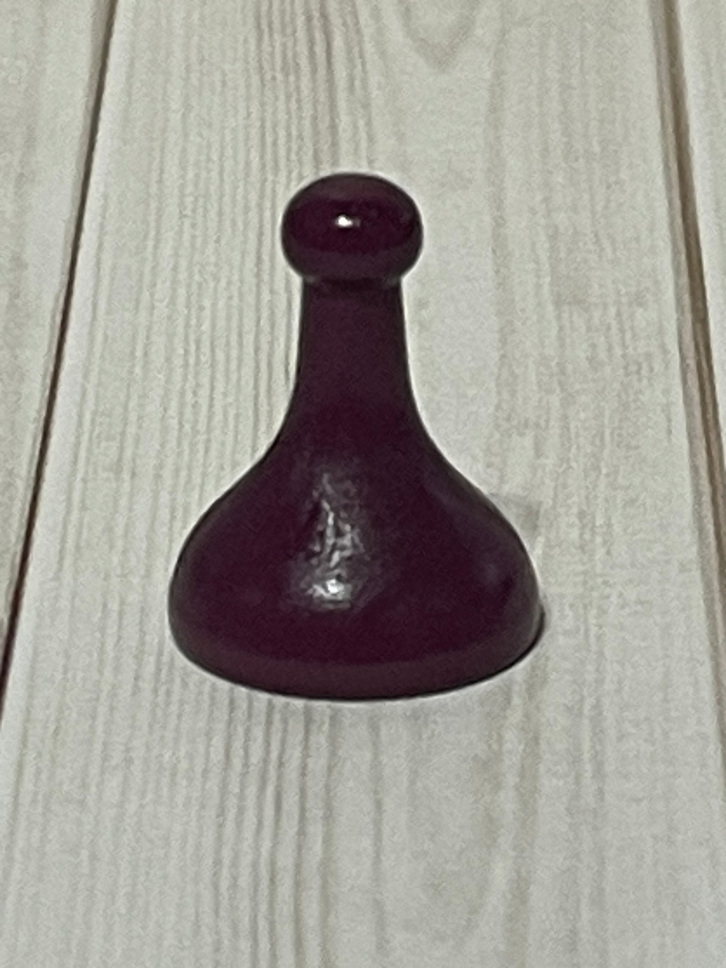 Clue - Vintage 1960's Replacement Purple Wooden Token