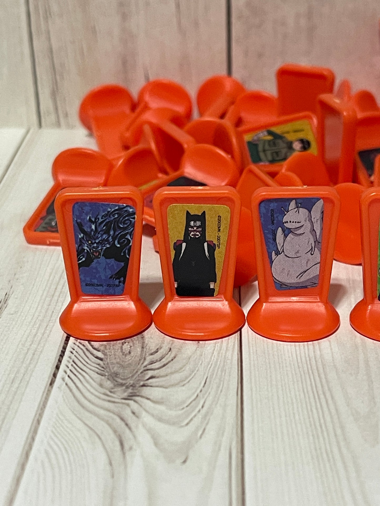 Naruto Shippuden - Jogo Batalha Ninja Replacement Orange Pieces lot of (40)