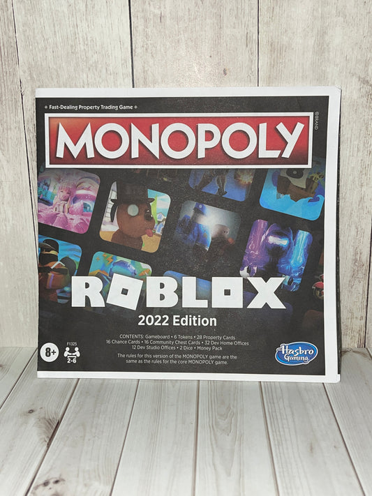 Monopoly - 2022 ROBLOX Replacement Instructions