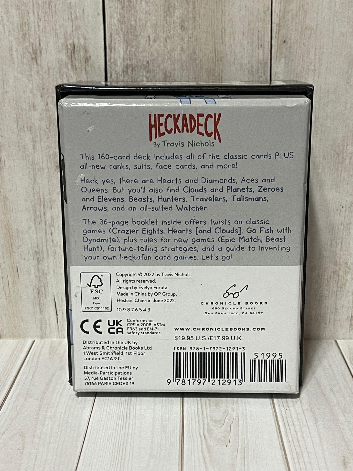 HECKADECK Playing Cards Game (never played)