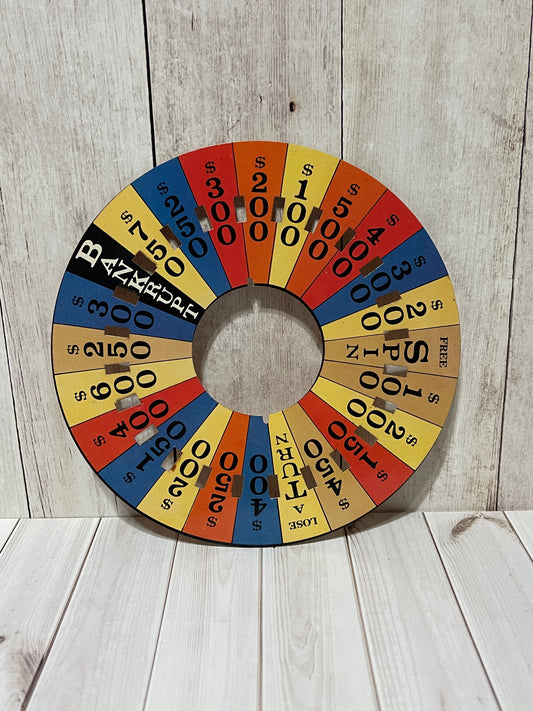 Wheel of Fortune - 1986 Replacement Wheel Overlay