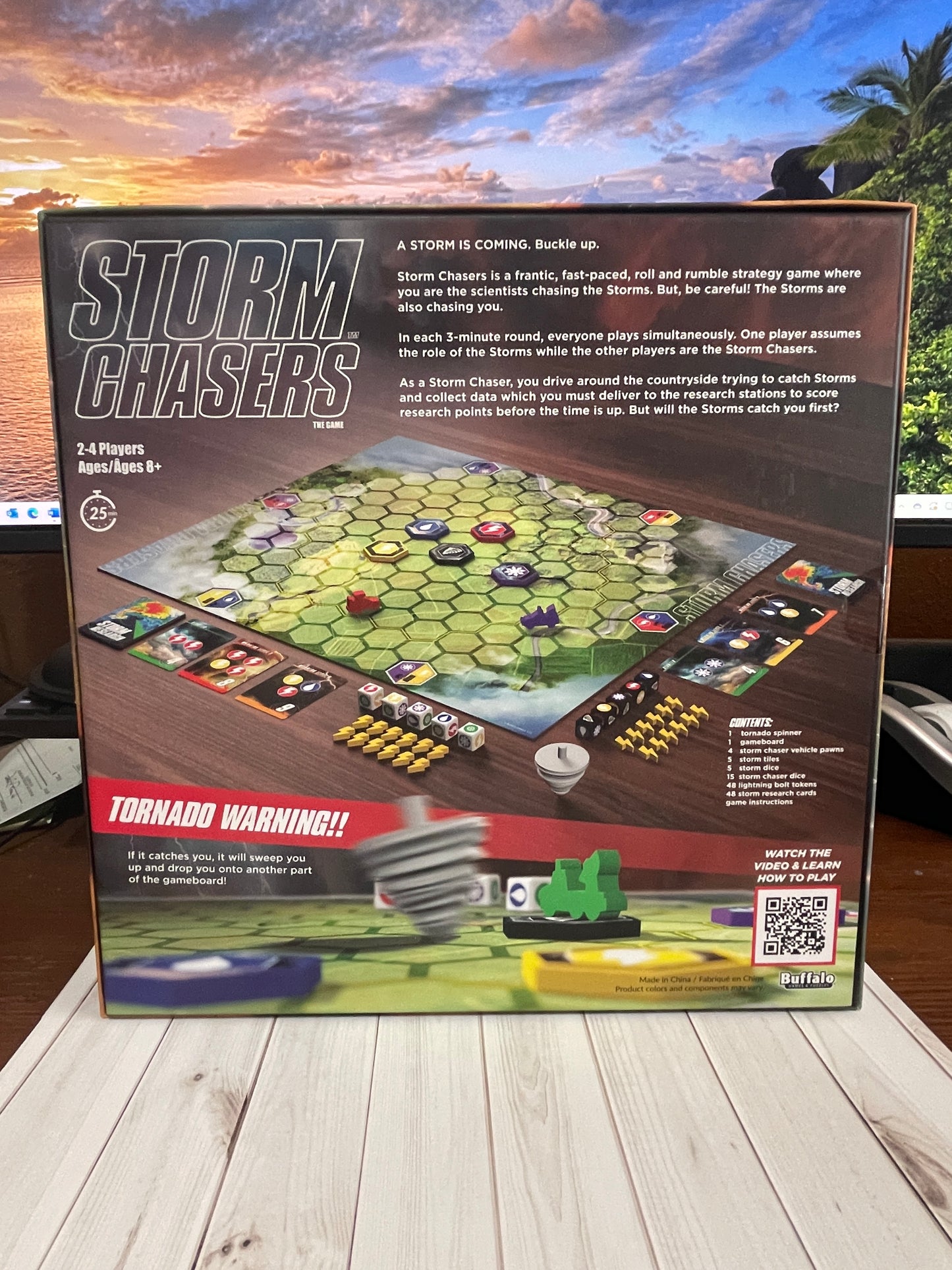 Storm Chasers The Game by Buffalo Games & Puzzles SEALED NEW