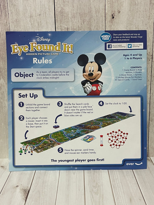 Disney Eye Found It! 2013 Replacement Rules